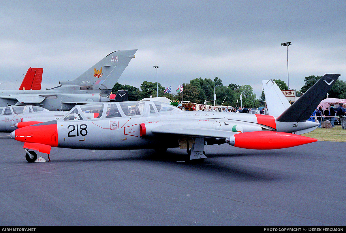Aircraft Photo of 218 | Fouga CM-170R-2 Magister | Ireland - Air Force | AirHistory.net #626041