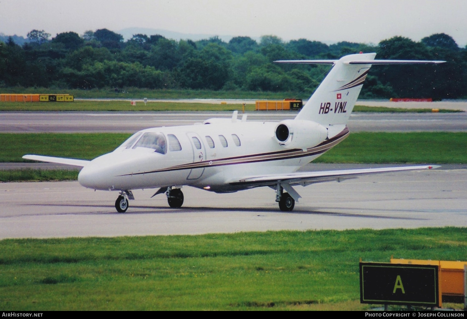 Aircraft Photo of HB-VNL | Cessna 525 CitationJet CJ1 | AirHistory.net #626042