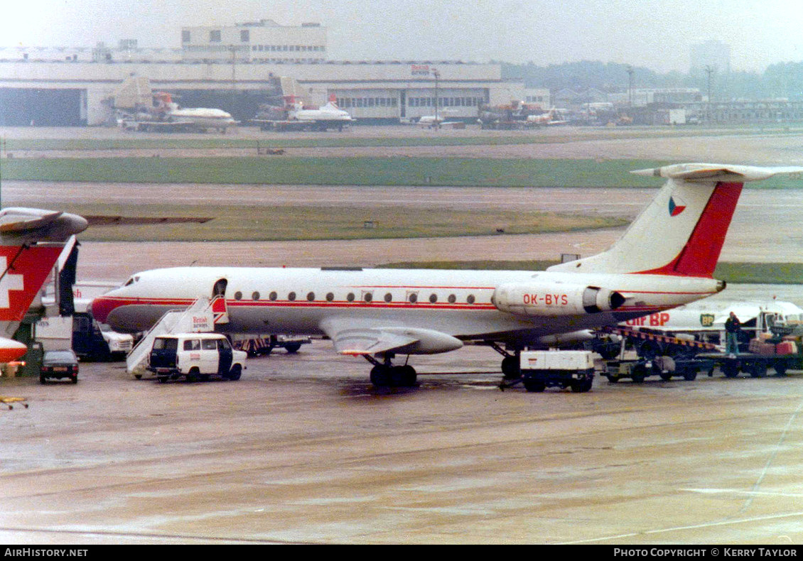 Aircraft Photo of OK-BYS | Tupolev Tu-134A | Czechoslovakia Government | AirHistory.net #626043