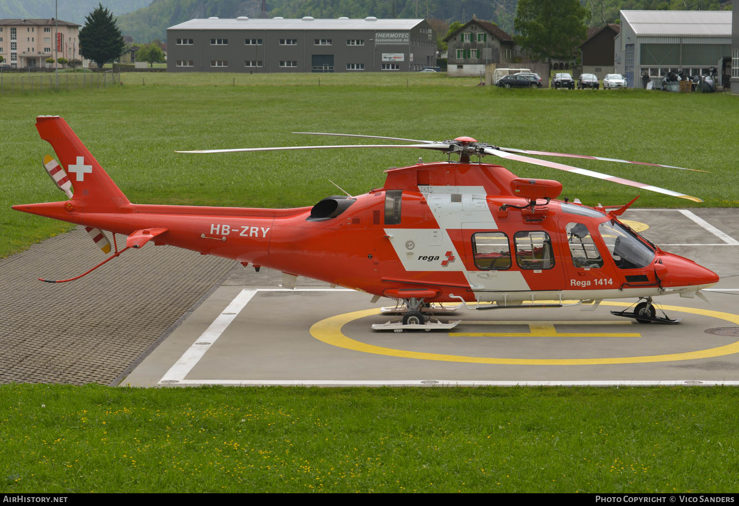 Aircraft Photo of HB-ZRY | AgustaWestland AW-109SP GrandNew | REGA - Swiss Air Ambulance | AirHistory.net #626047