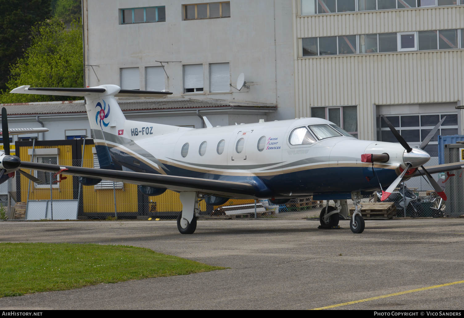 Aircraft Photo of HB-FOZ | Pilatus PC-12/45 | Swiss Flight Services | AirHistory.net #626049