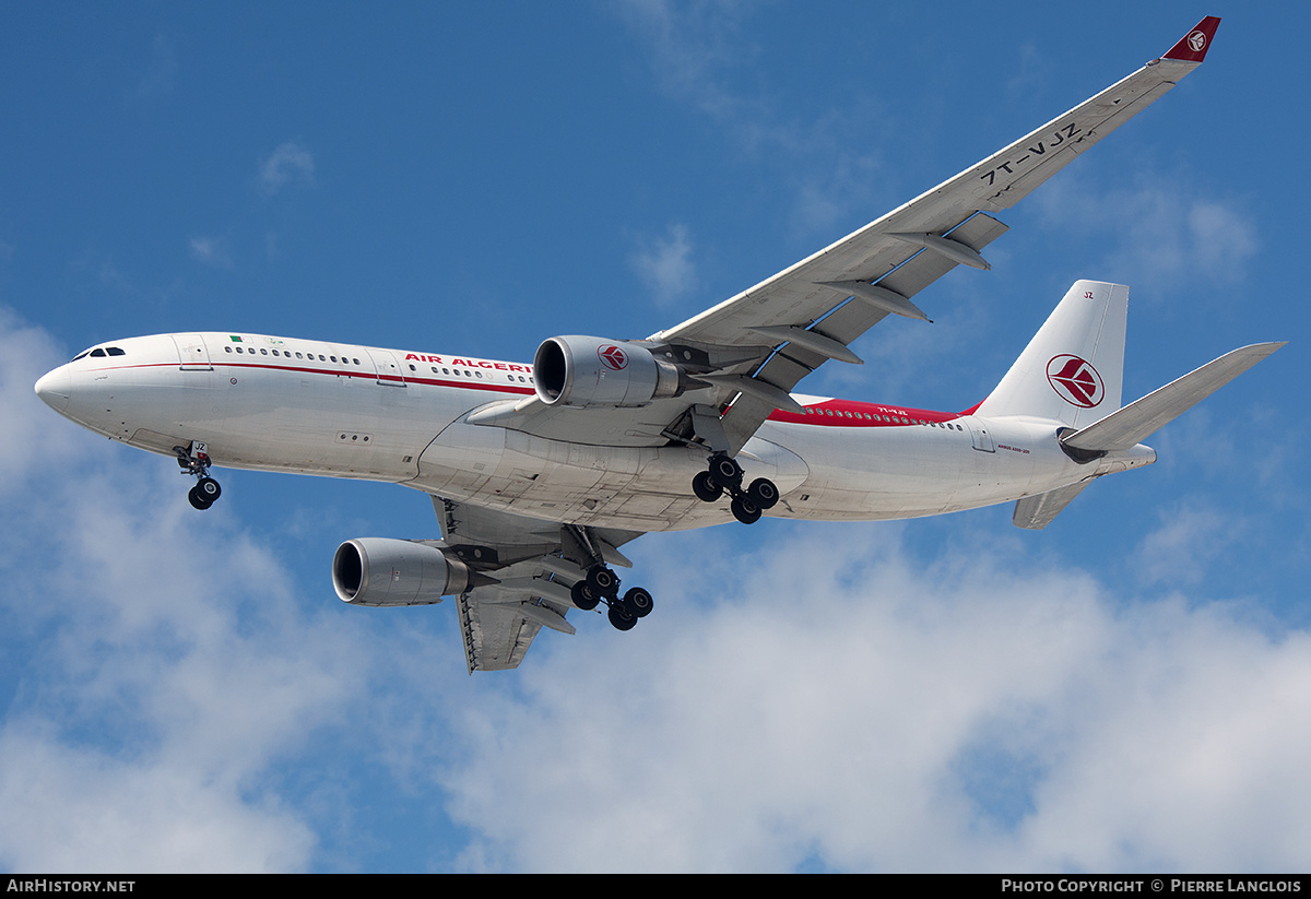 Aircraft Photo of 7T-VJZ | Airbus A330-202 | Air Algérie | AirHistory.net #626052