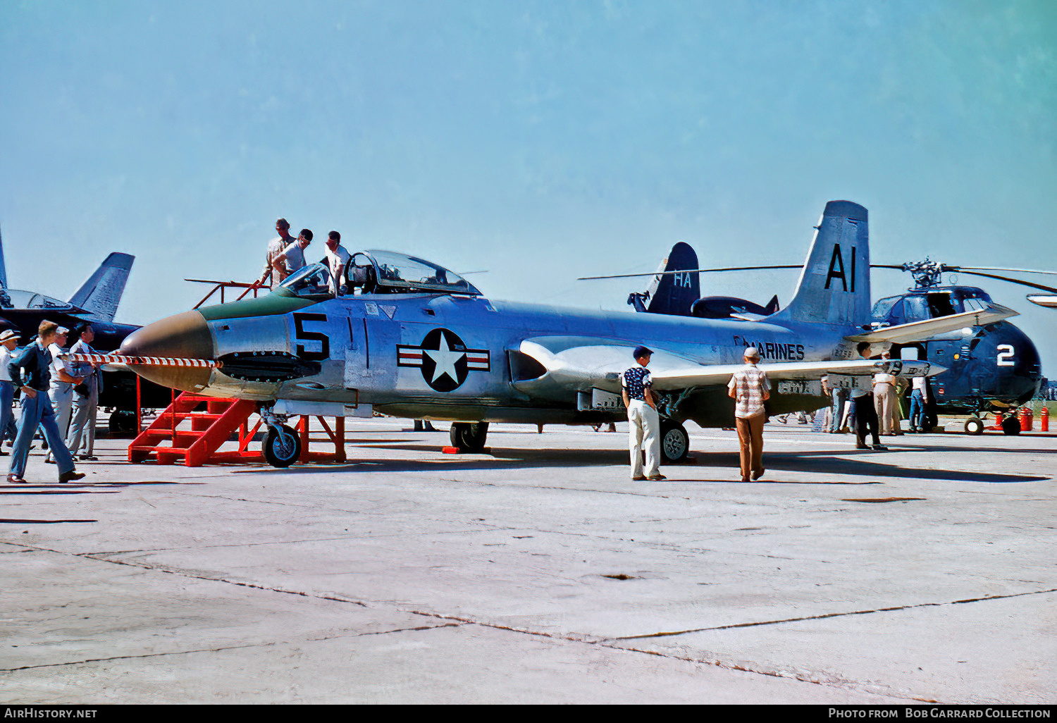 Aircraft Photo of 127551 | McDonnell F2H-4 Banshee | USA - Marines | AirHistory.net #626066