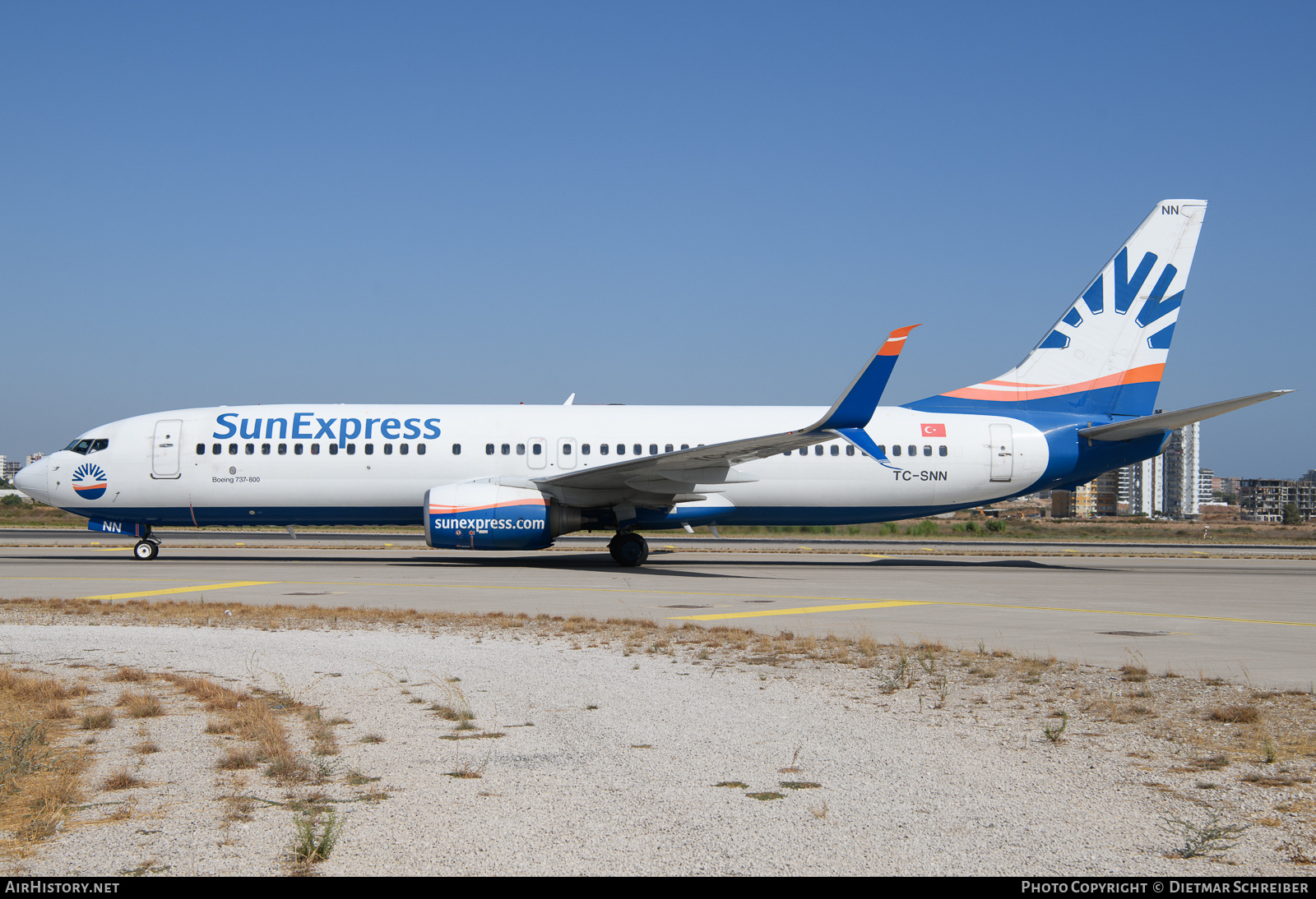 Aircraft Photo of TC-SNN | Boeing 737-8HC | SunExpress | AirHistory.net #626069