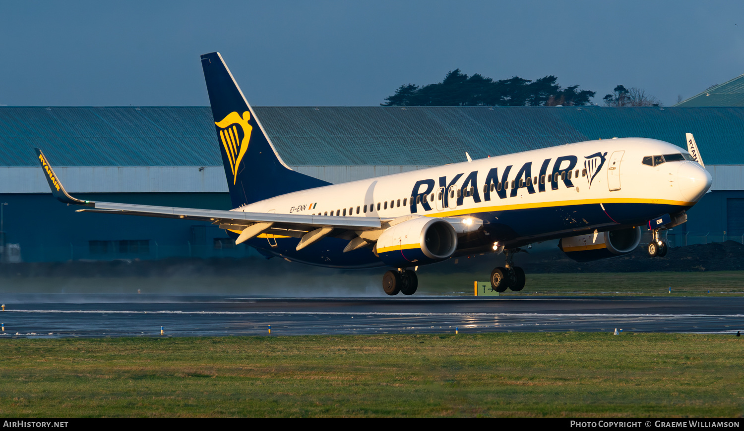 Aircraft Photo of EI-ENN | Boeing 737-8AS | Ryanair | AirHistory.net #626076