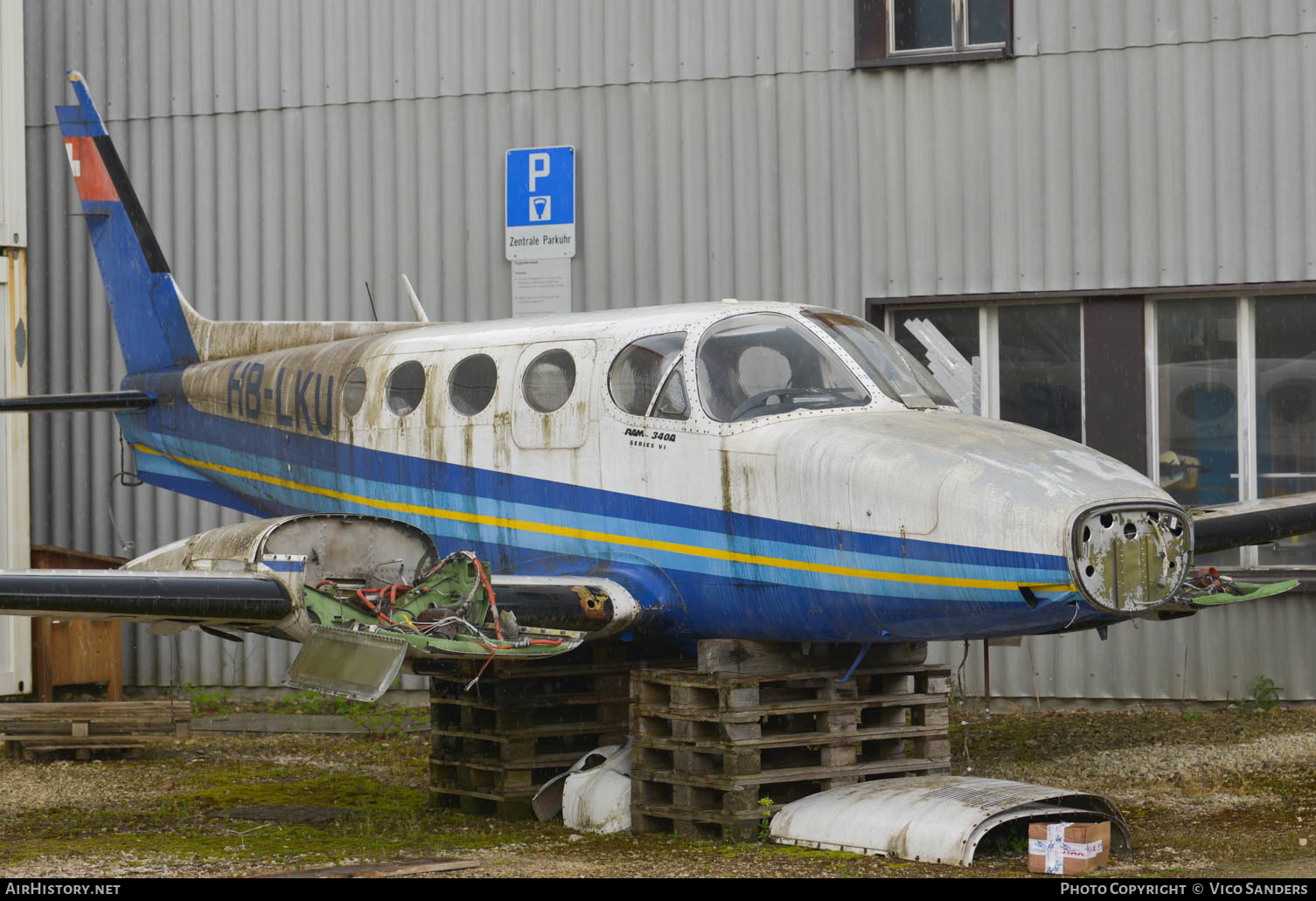 Aircraft Photo of HB-LKU | Cessna 340A III | AirHistory.net #626079