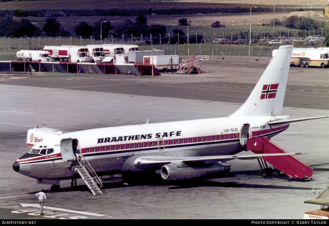 Aircraft Photo of LN-SUD | Boeing 737-205/Adv | Braathens SAFE | AirHistory.net #626082