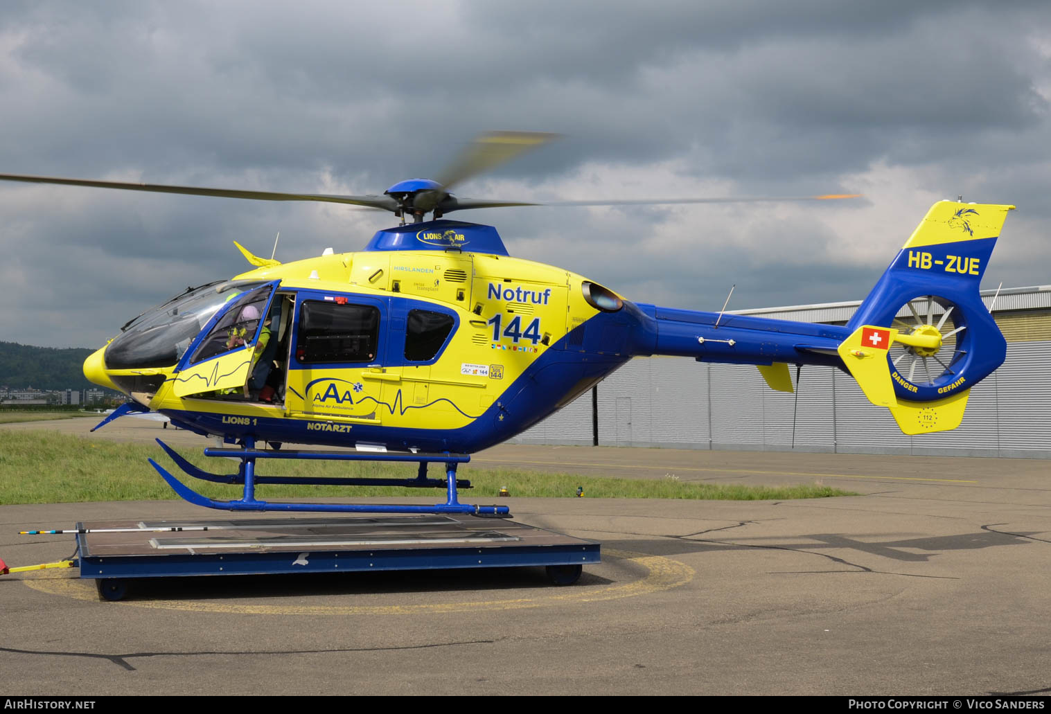 Aircraft Photo of HB-ZUE | Eurocopter EC-135T-2+ | AAA - Alpine Air Ambulance | AirHistory.net #626083