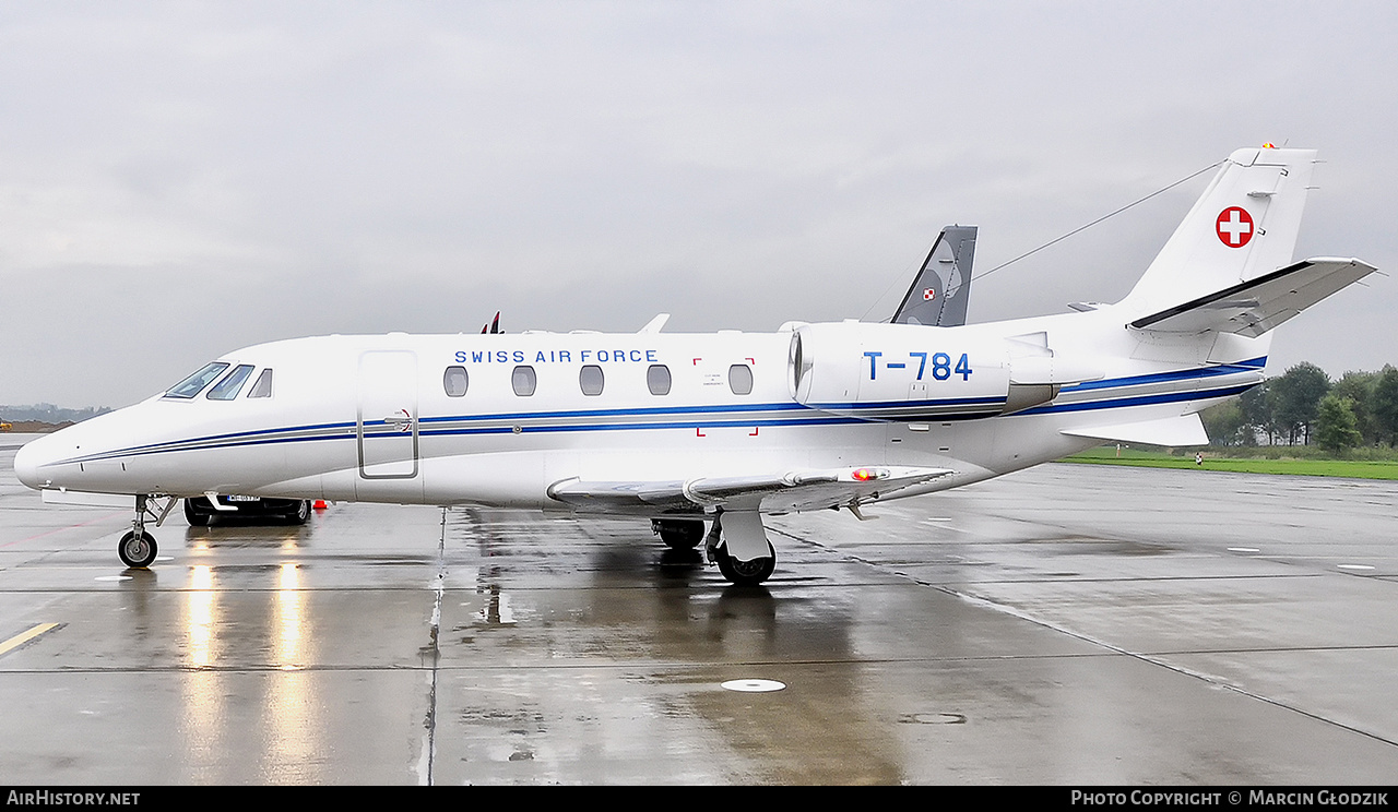 Aircraft Photo of T-784 | Cessna 560XL Citation Excel | Switzerland - Air Force | AirHistory.net #626087