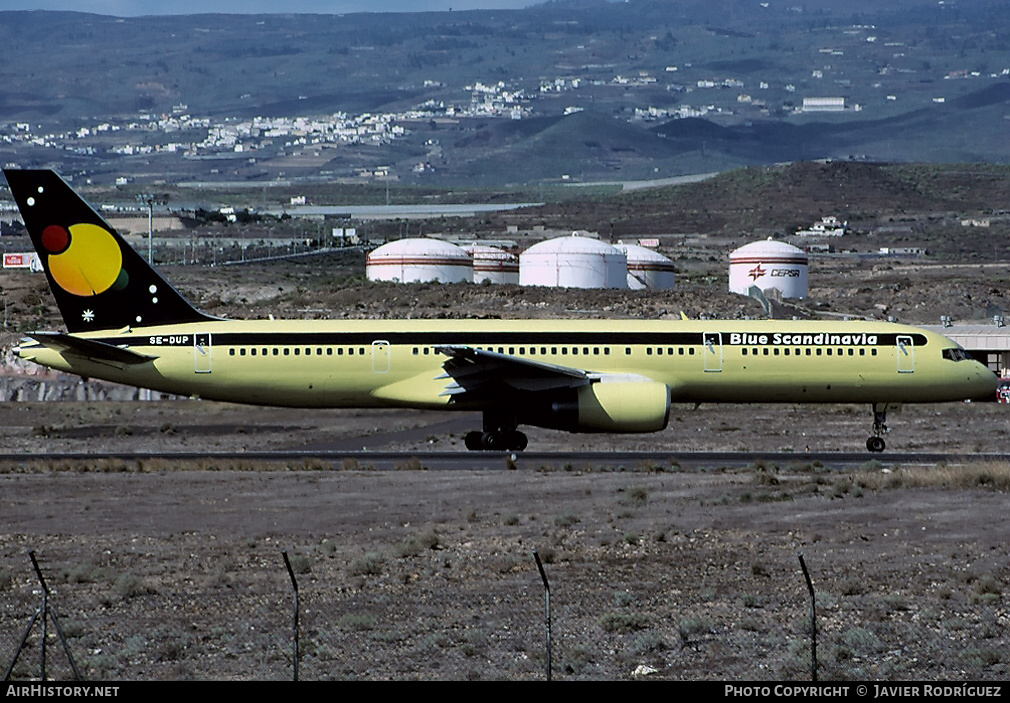 Aircraft Photo of SE-DUP | Boeing 757-236 | Blue Scandinavia | AirHistory.net #626114