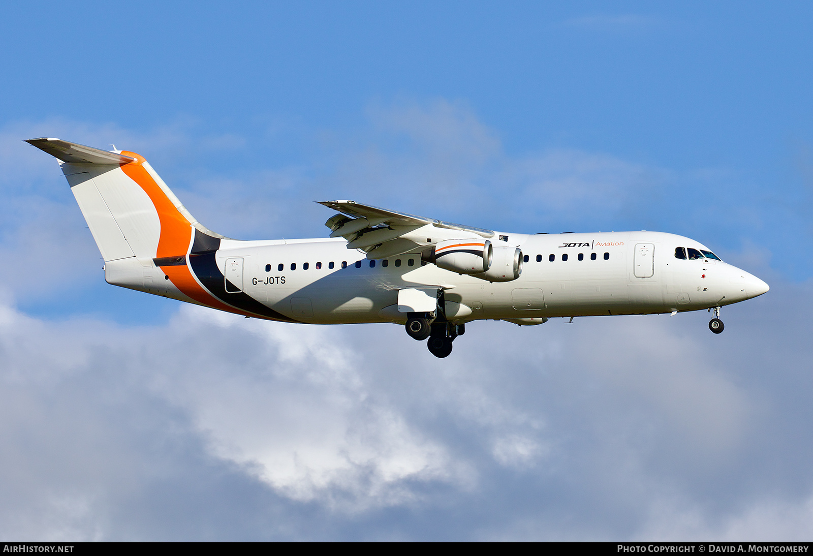 Aircraft Photo of G-JOTS | BAE Systems Avro 146-RJ100 | Jota Aviation | AirHistory.net #626123
