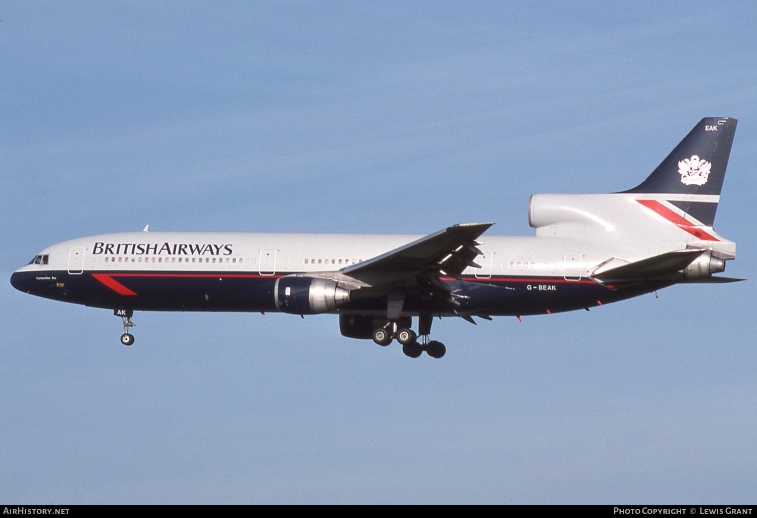 Aircraft Photo of G-BEAK | Lockheed L-1011-385-1 TriStar 50 | British Airways | AirHistory.net #626134