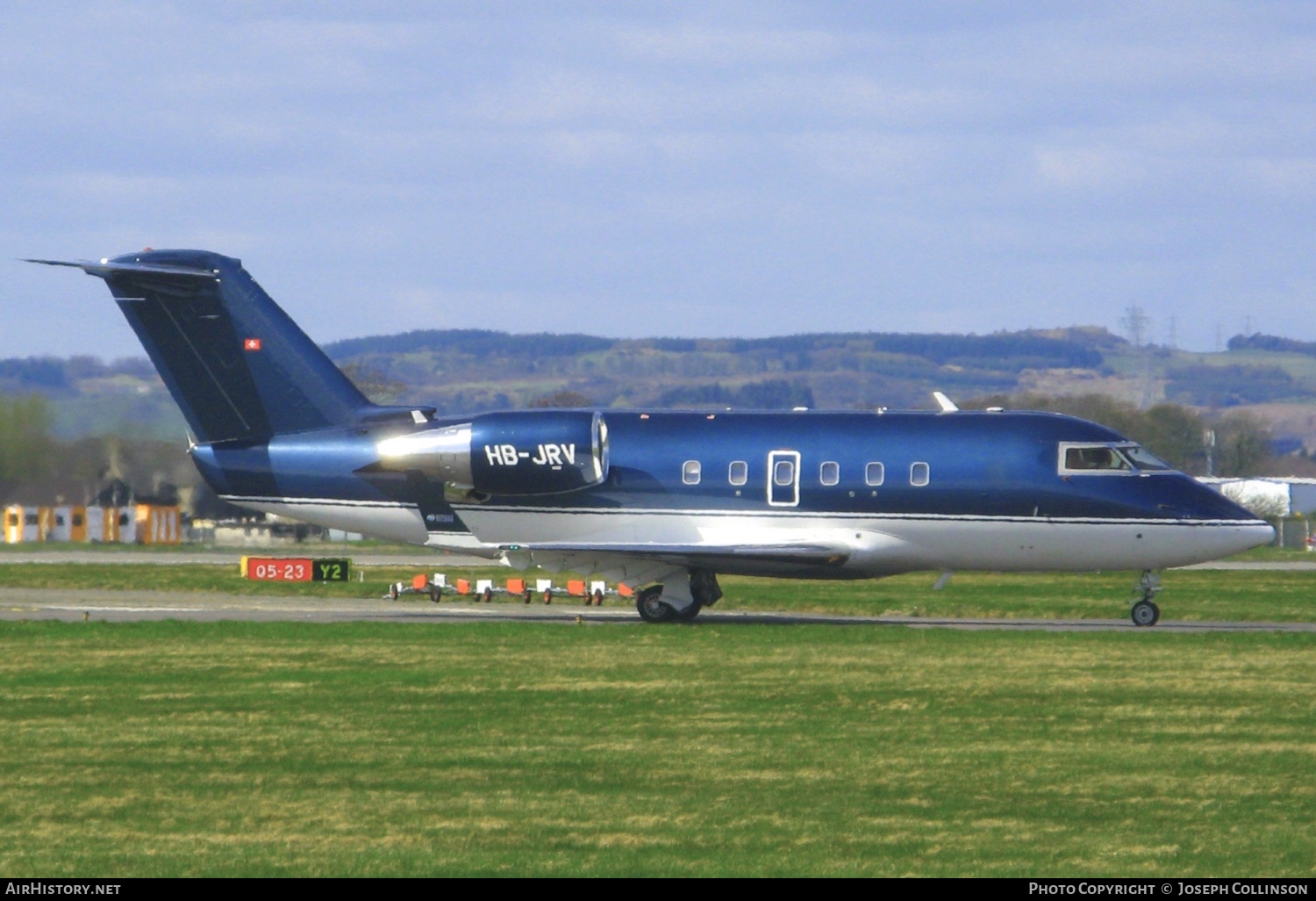 Aircraft Photo of HB-JRV | Canadair Challenger 601-3A (CL-600-2B16) | AirHistory.net #626139