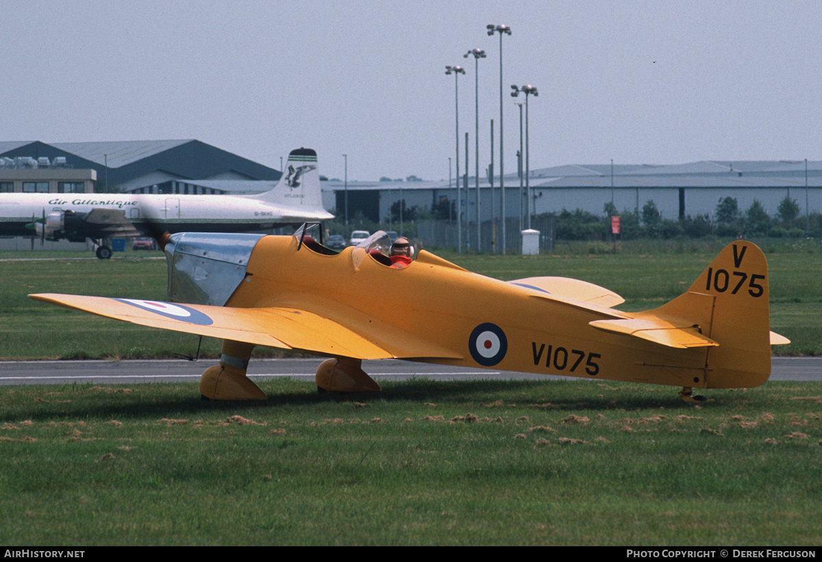 Aircraft Photo of G-AKPF / V1075 | Miles M.14A Magister | UK - Air Force | AirHistory.net #626145