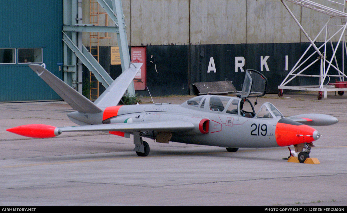 Aircraft Photo of 219 | Fouga CM-170R Magister | Ireland - Air Force | AirHistory.net #626157