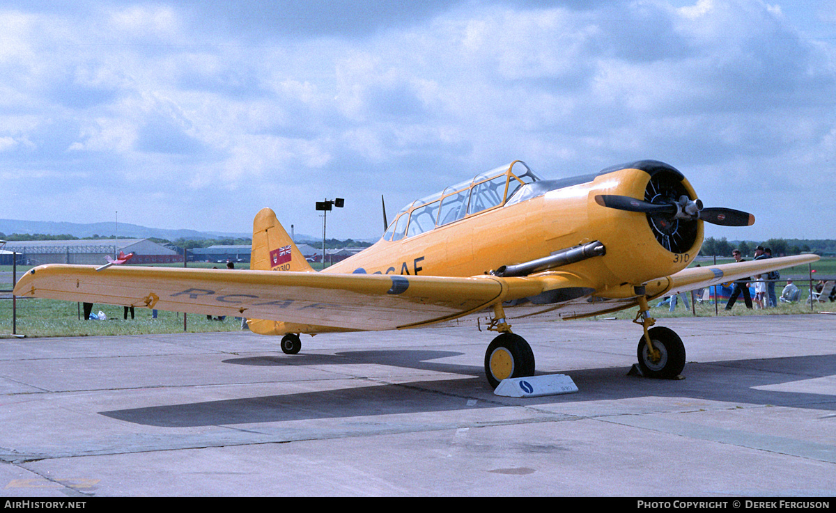 Aircraft Photo of G-BSBG | North American T-6J Harvard Mk IV | Canada - Air Force | AirHistory.net #626165