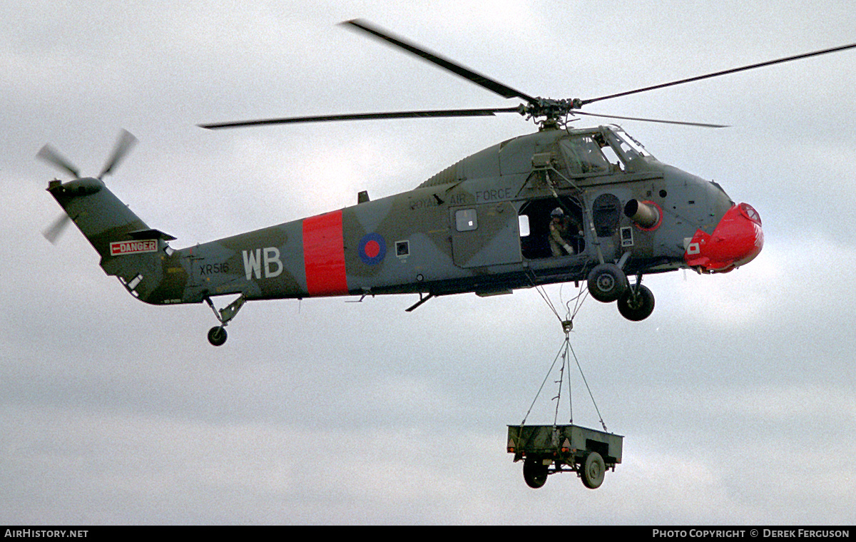 Aircraft Photo of XR516 | Westland WS-58 Wessex HC.2 | UK - Air Force | AirHistory.net #626184