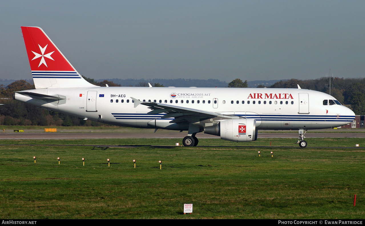 Aircraft Photo of 9H-AEG | Airbus A319-111 | Air Malta | AirHistory.net #626187