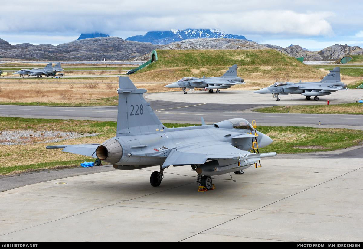 Aircraft Photo of 39228 | Saab JAS 39C Gripen | Sweden - Air Force | AirHistory.net #626196