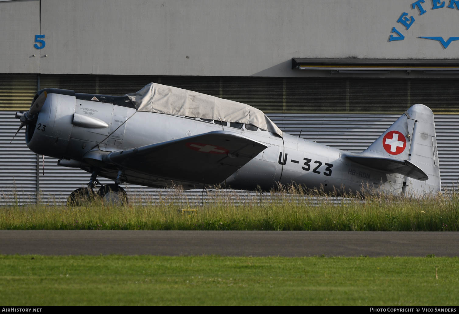 Aircraft Photo of HB-RDN / U-323 | North American AT-16 Harvard II | Switzerland - Air Force | AirHistory.net #626198