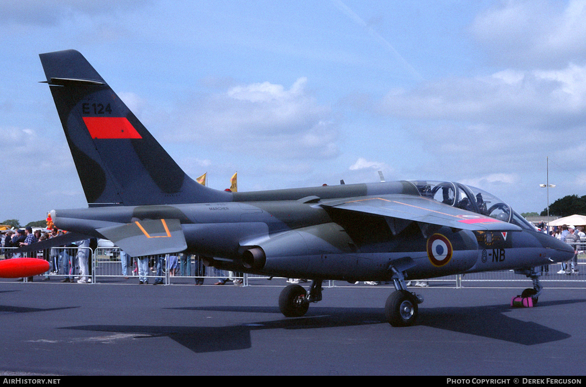 Aircraft Photo of E124 | Dassault-Dornier Alpha Jet E | France - Air Force | AirHistory.net #626207