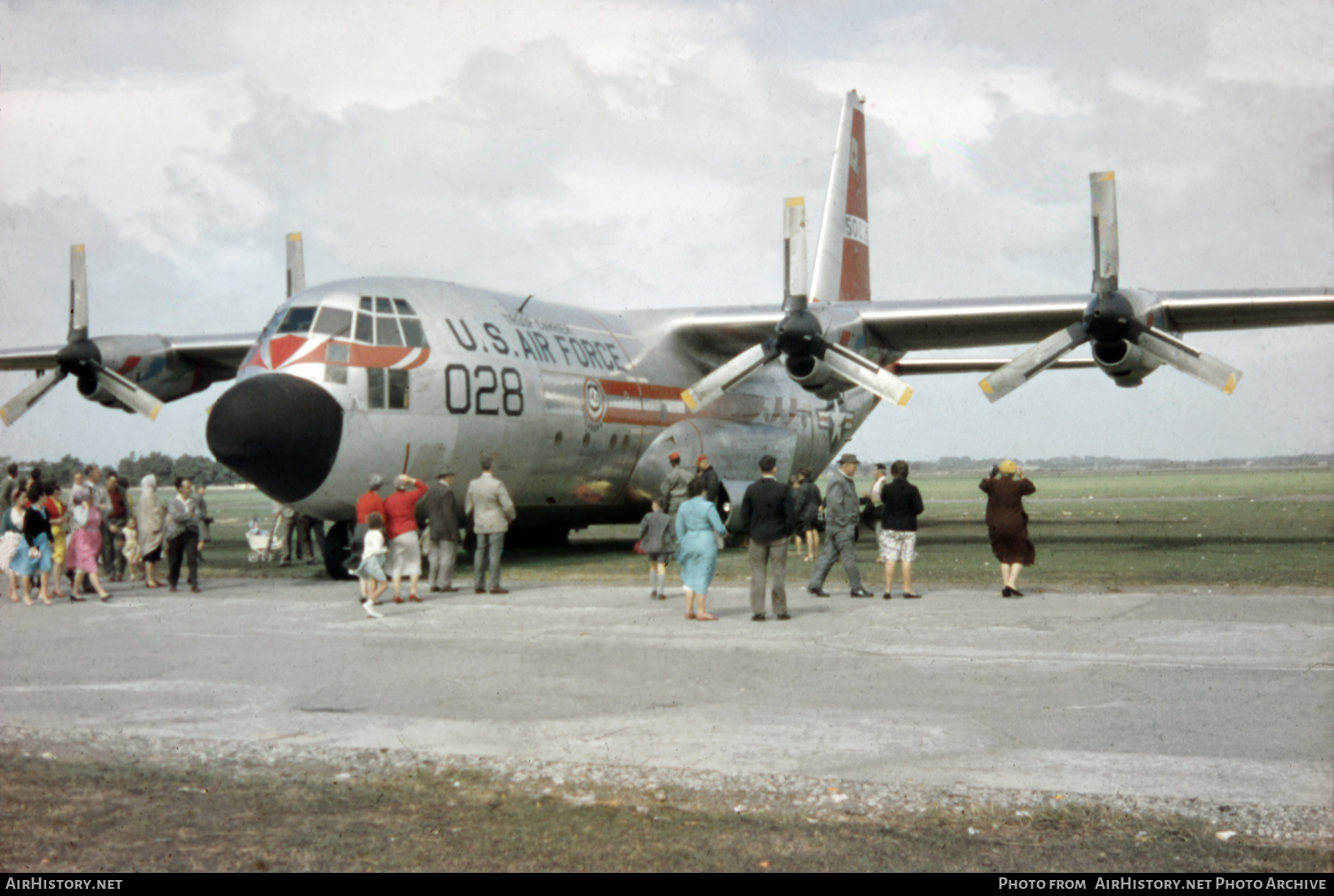 Aircraft Photo of 55-028 / 5028 | Lockheed C-130A Hercules (L-182) | USA - Air Force | AirHistory.net #626209