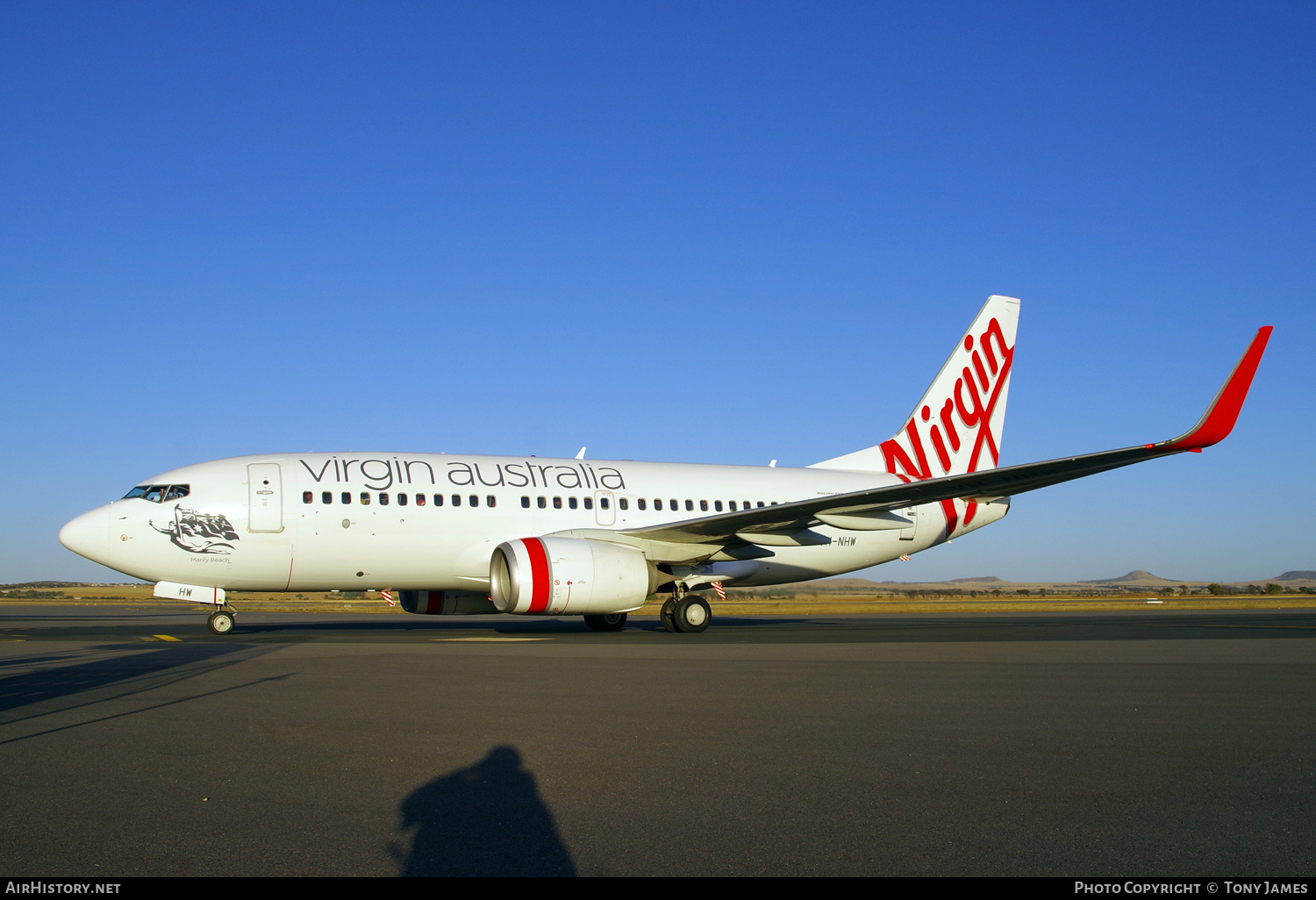 Aircraft Photo of VH-NHW | Boeing 737-7K2 | Virgin Australia Airlines | AirHistory.net #626212