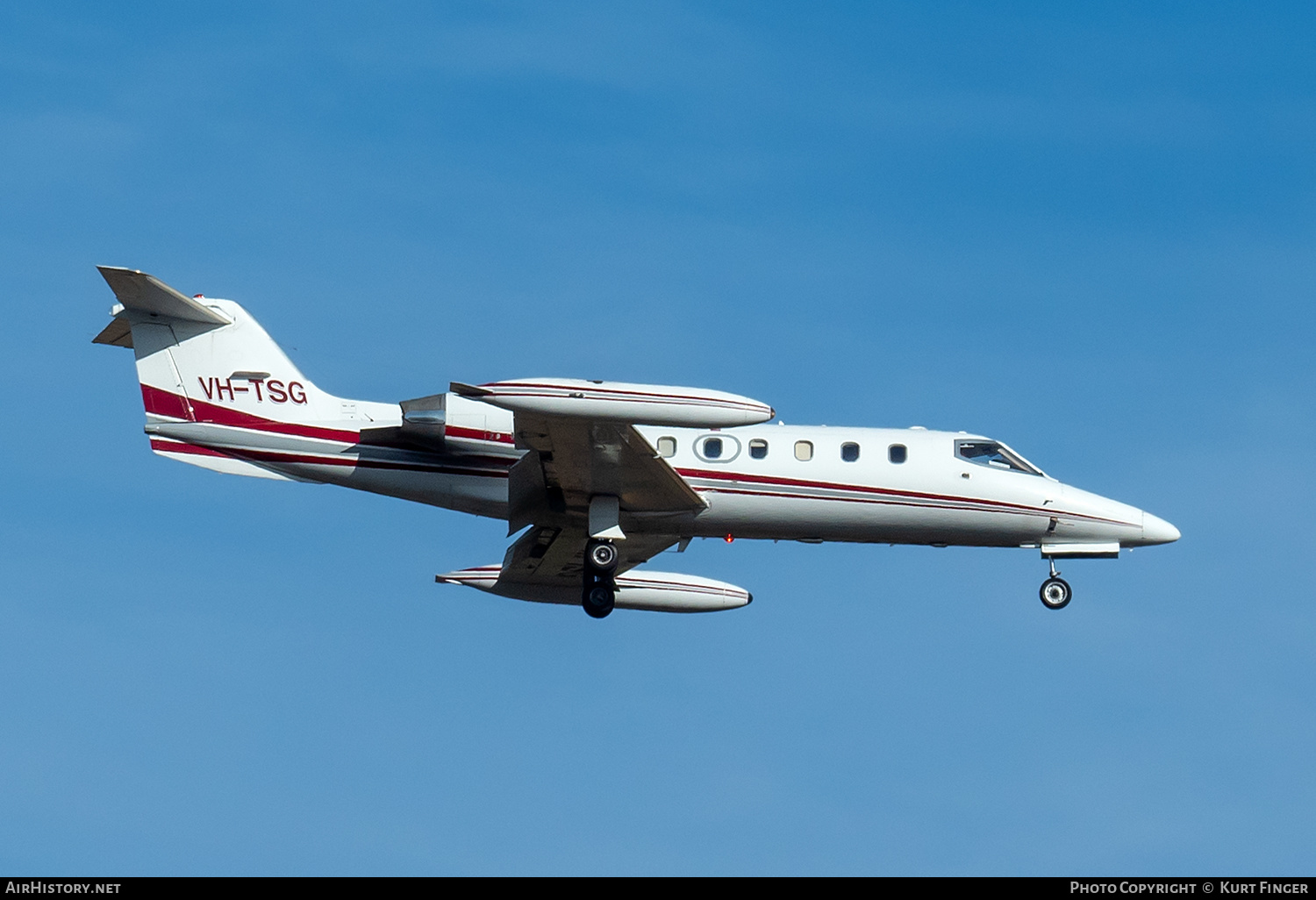 Aircraft Photo of VH-TSG | Gates Learjet 35A | AirHistory.net #626223