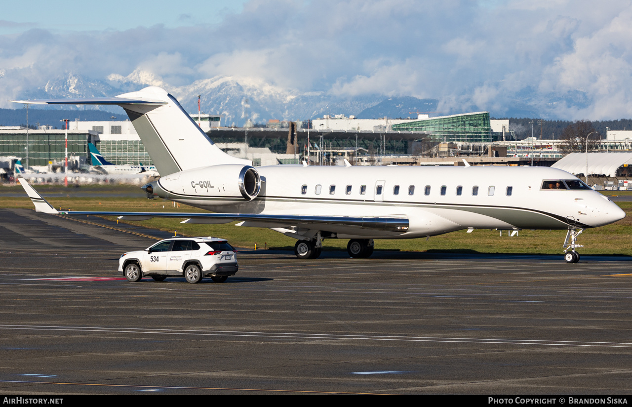 Aircraft Photo of C-GOIL | Bombardier Global 5000 (BD-700-1A11) | AirHistory.net #626224