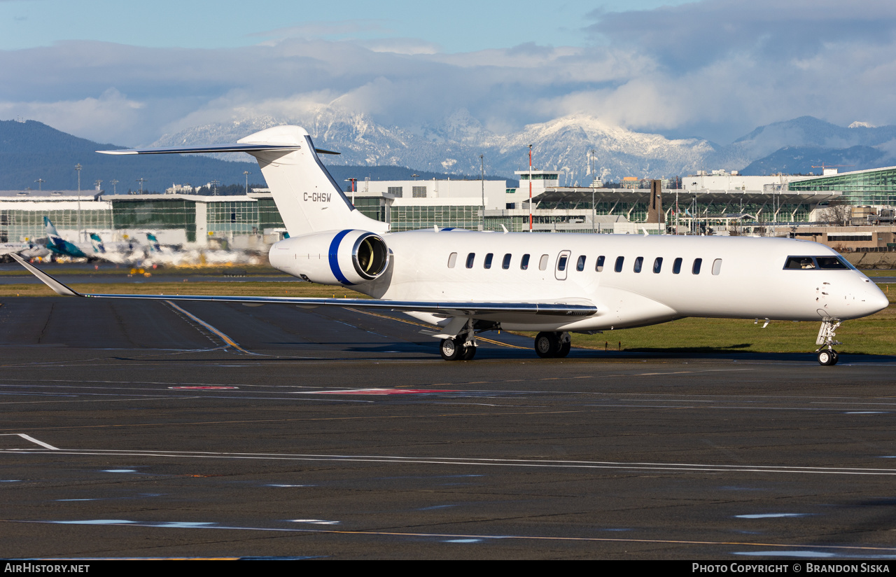 Aircraft Photo of C-GHSW | Bombardier Global 7500 (BD-700-2A12) | AirHistory.net #626245