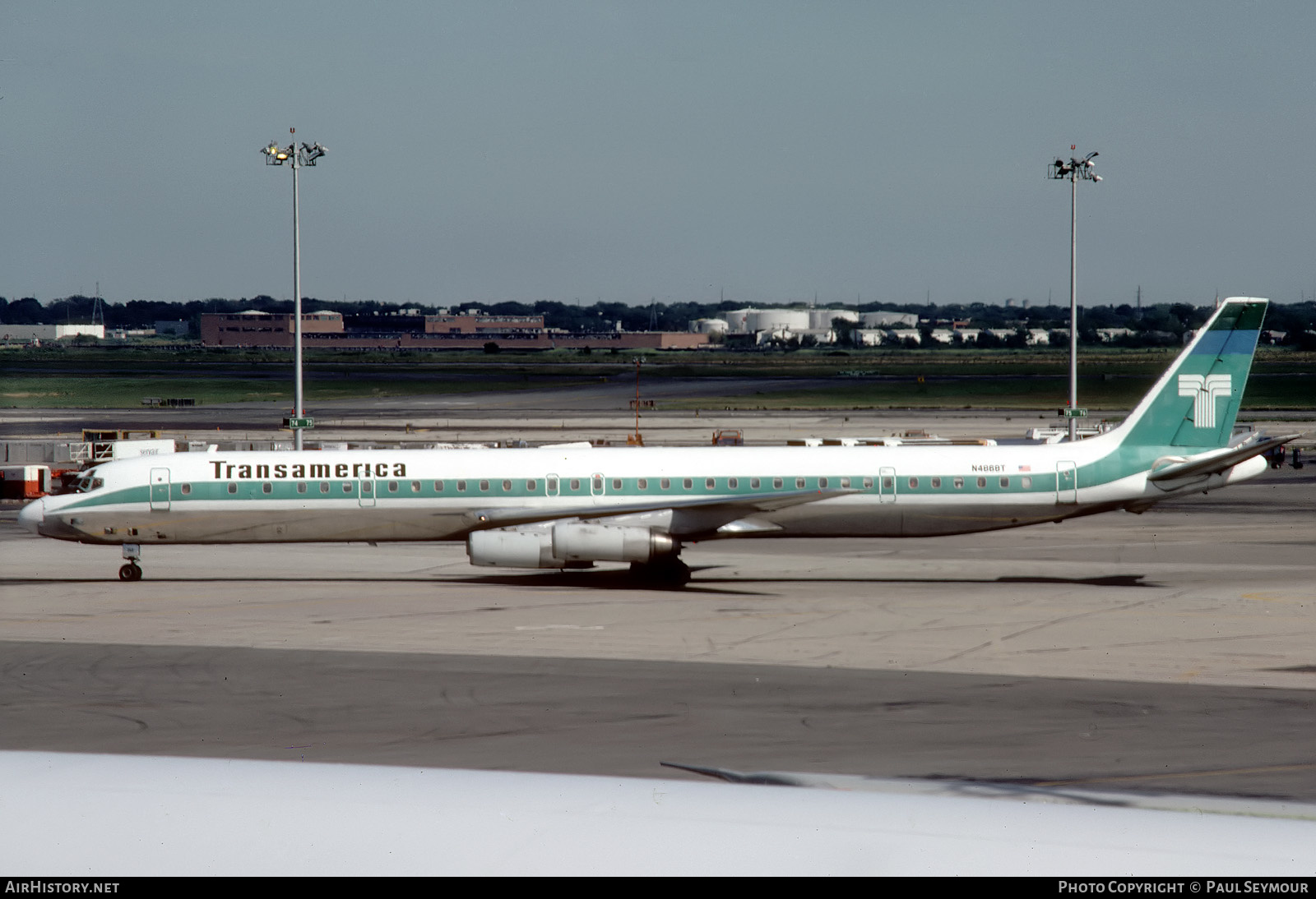 Aircraft Photo of N4868T | McDonnell Douglas DC-8-63CF | Transamerica Airlines | AirHistory.net #626256