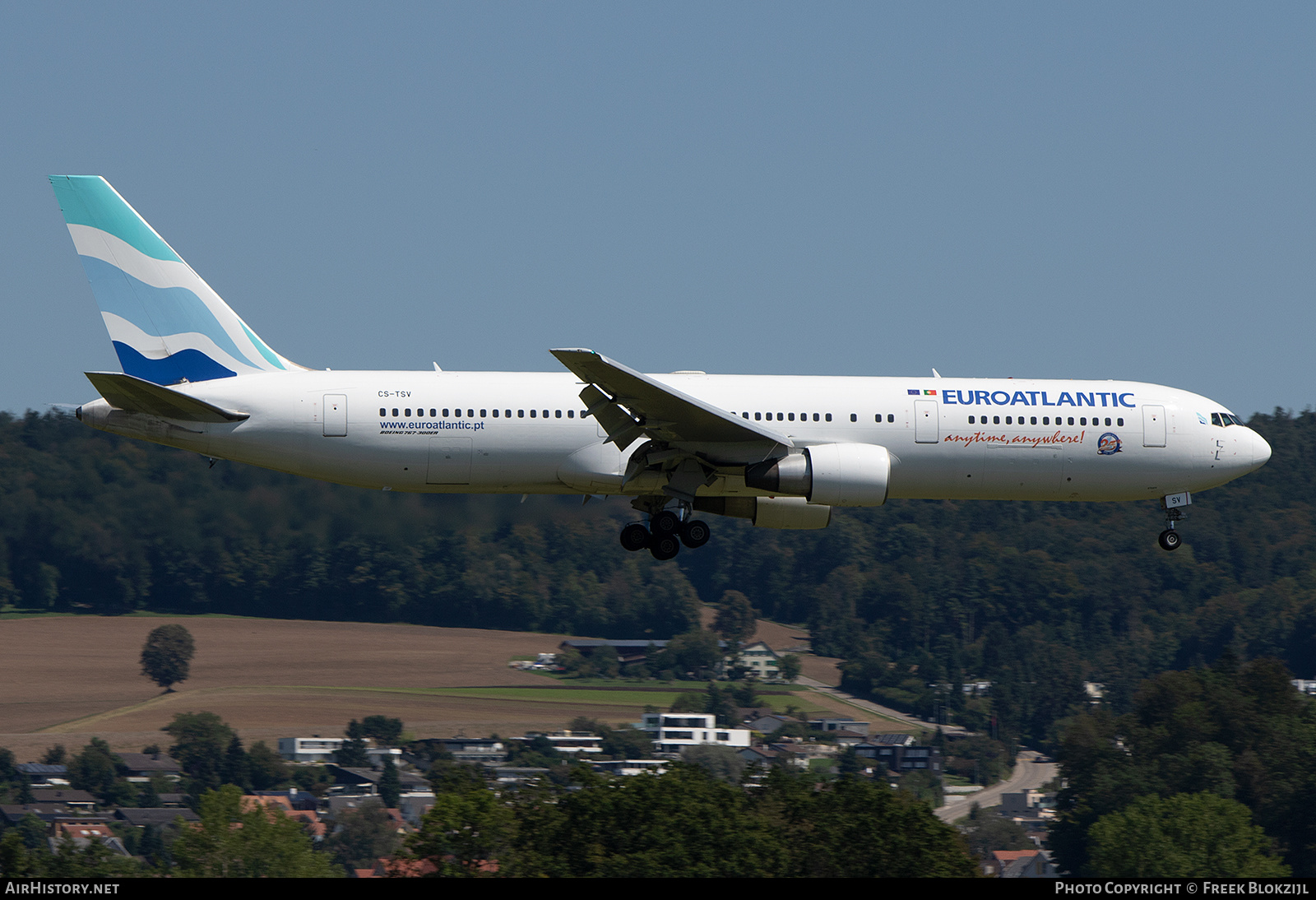 Aircraft Photo of CS-TSV | Boeing 767-34P/ER | Euro Atlantic Airways | AirHistory.net #626257