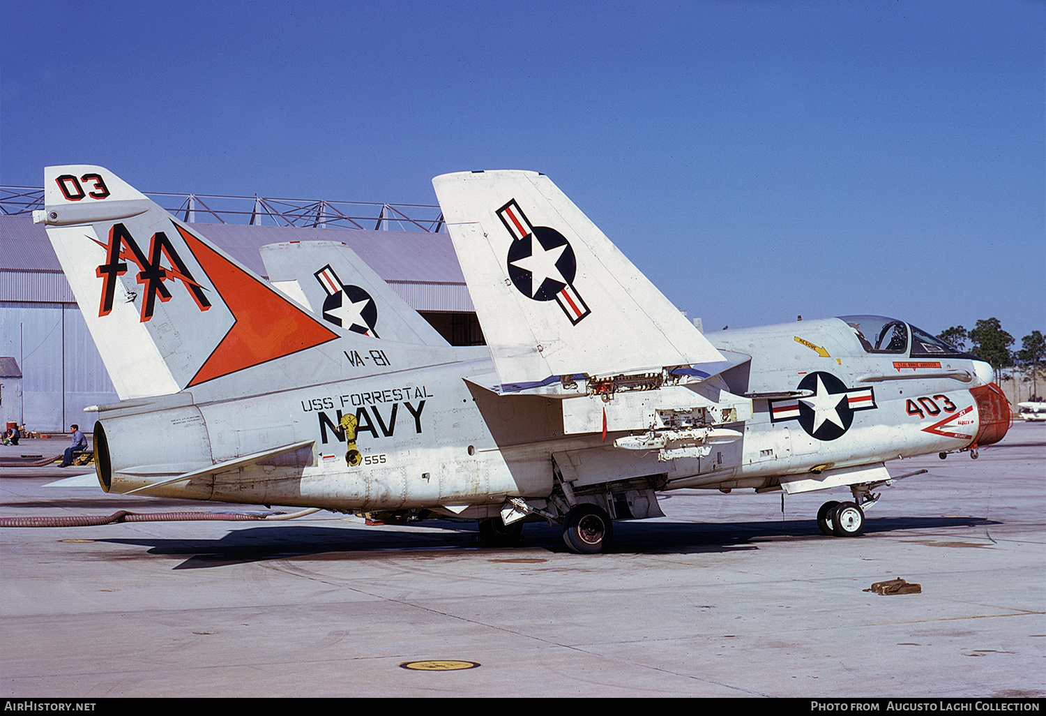 Aircraft Photo of 157555 | LTV A-7E Corsair II | USA - Navy | AirHistory.net #626268
