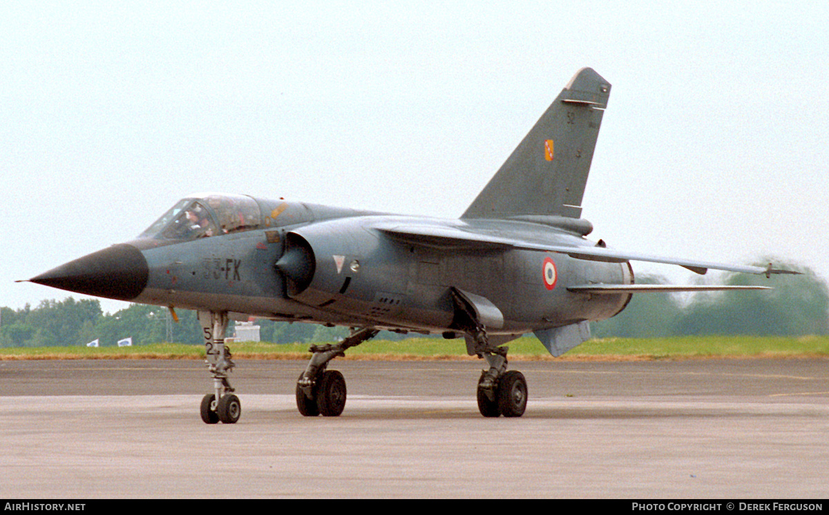 Aircraft Photo of 52 | Dassault Mirage F1C | France - Air Force | AirHistory.net #626270