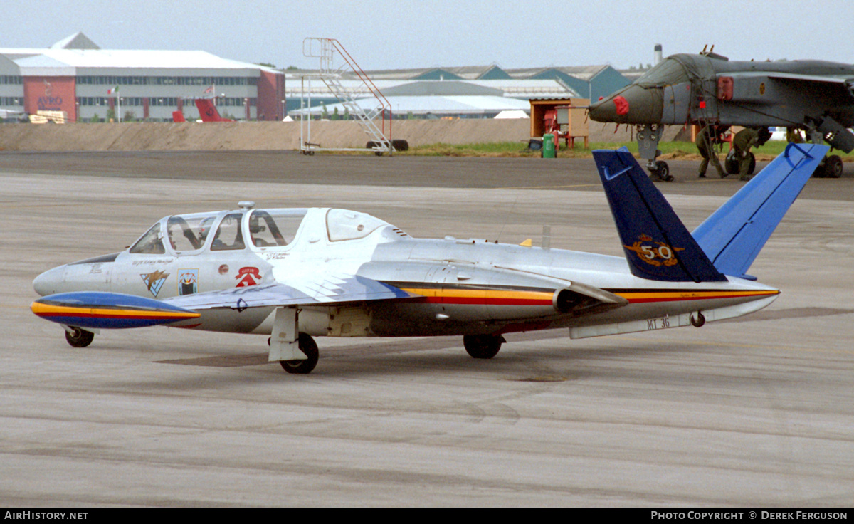 Aircraft Photo of MT36 | Fouga CM-170R Magister | Belgium - Air Force | AirHistory.net #626273
