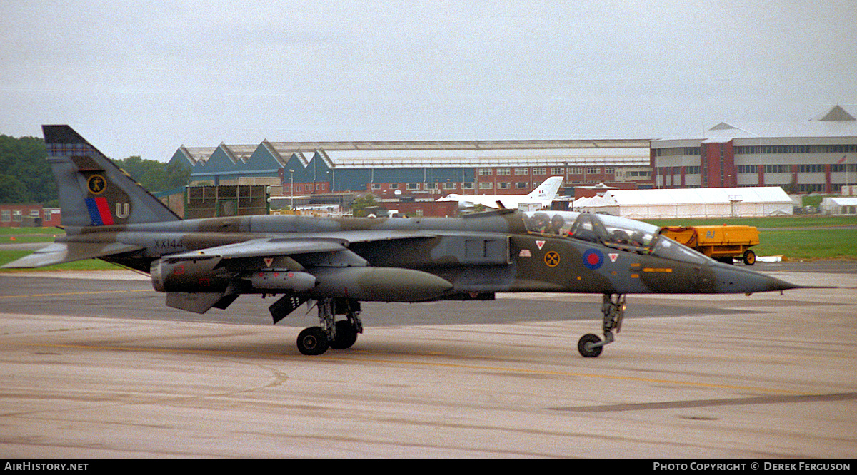 Aircraft Photo of XX144 | Sepecat Jaguar T2A | UK - Air Force | AirHistory.net #626278