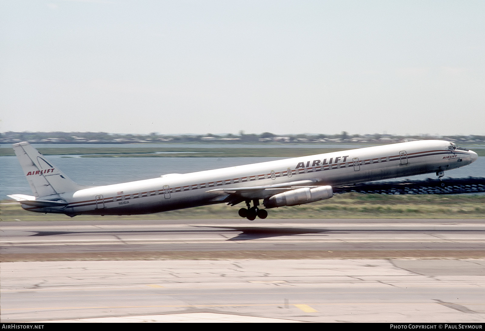 Aircraft Photo of N6161A | McDonnell Douglas DC-8-63CF | Airlift International | AirHistory.net #626280