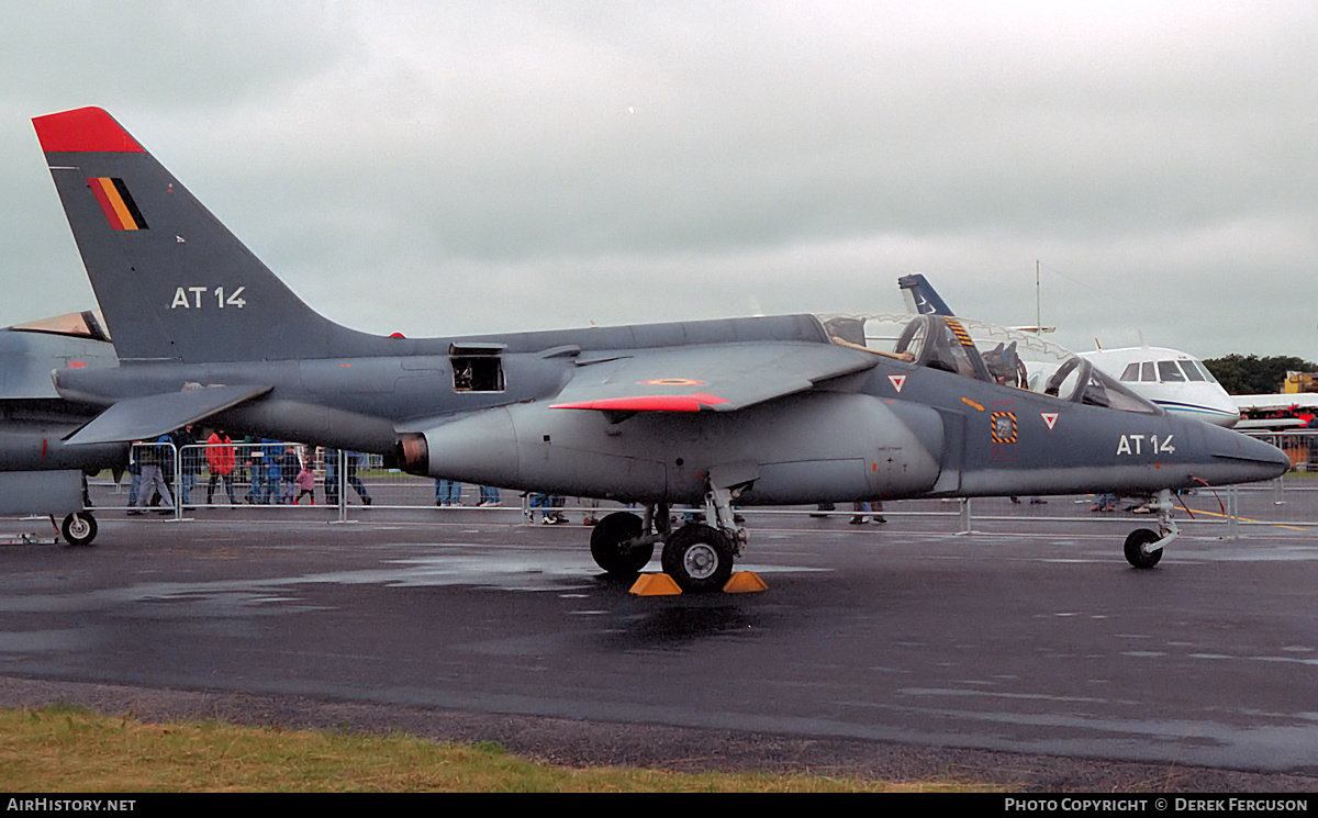 Aircraft Photo of AT14 | Dassault-Dornier Alpha Jet | Belgium - Air Force | AirHistory.net #626286