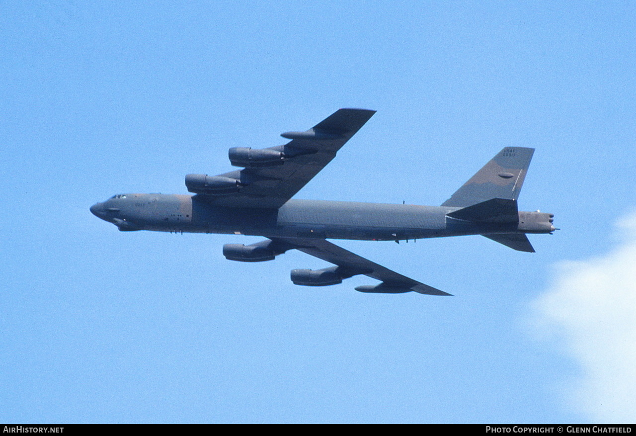 Aircraft Photo of 60-0017 / AF60-017 | Boeing B-52H Stratofortress | USA - Air Force | AirHistory.net #626288