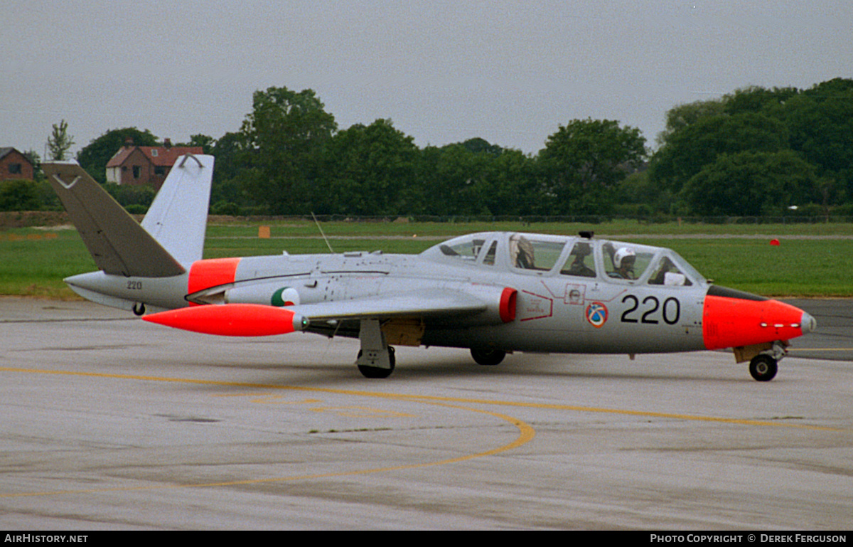 Aircraft Photo of 220 | Fouga CM-170R-2 Magister | Ireland - Air Force | AirHistory.net #626291