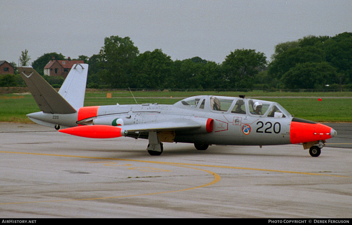 Aircraft Photo of 220 | Fouga CM-170R Magister | Ireland - Air Force | AirHistory.net #626291