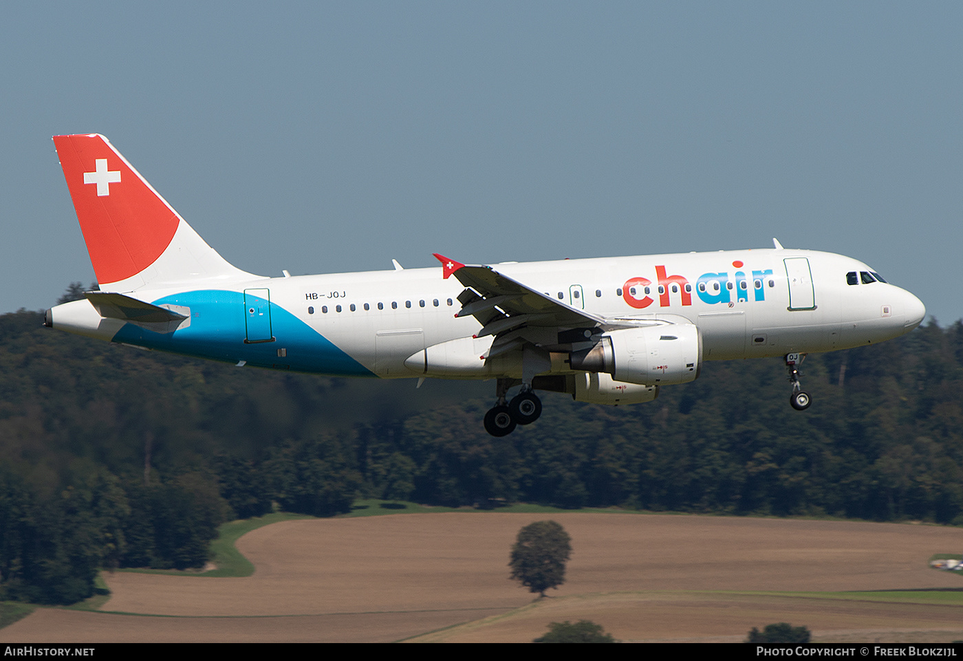 Aircraft Photo of HB-JOJ | Airbus A319-112 | Chair Airlines | AirHistory.net #626292