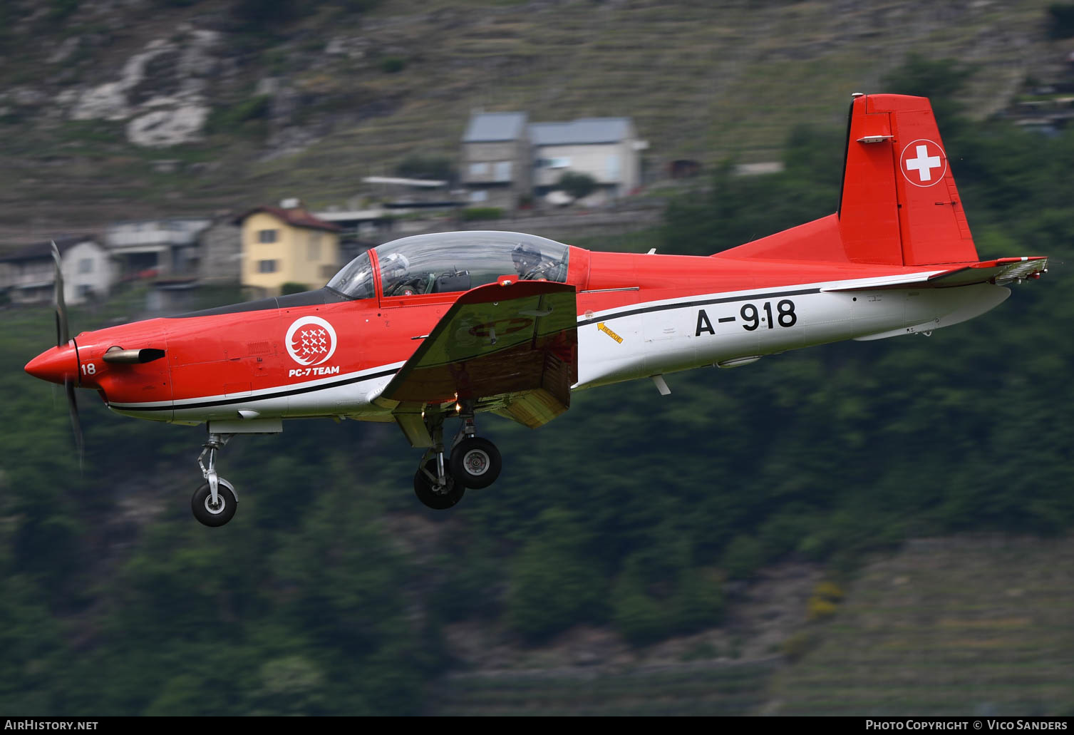 Aircraft Photo of A-918 | Pilatus NCPC-7 | Switzerland - Air Force | AirHistory.net #626295