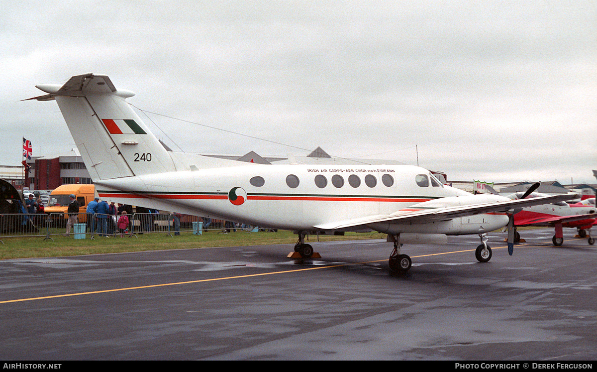 Aircraft Photo of 240 | Beech 200 Super King Air | Ireland - Air Force | AirHistory.net #626297