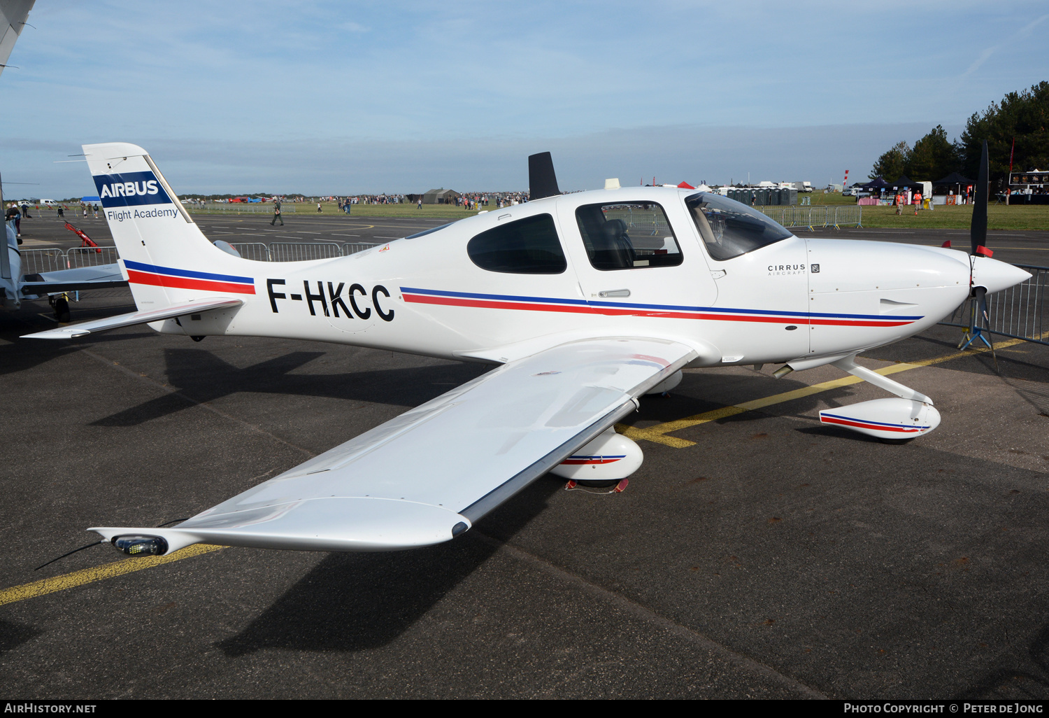 Aircraft Photo of F-HKCC | Cirrus SR-22 G3 | Airbus Flight Academy | AirHistory.net #626317