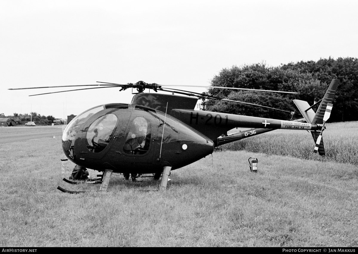 Aircraft Photo of H-201 | Hughes 500M (369HM) | Denmark - Army | AirHistory.net #626326