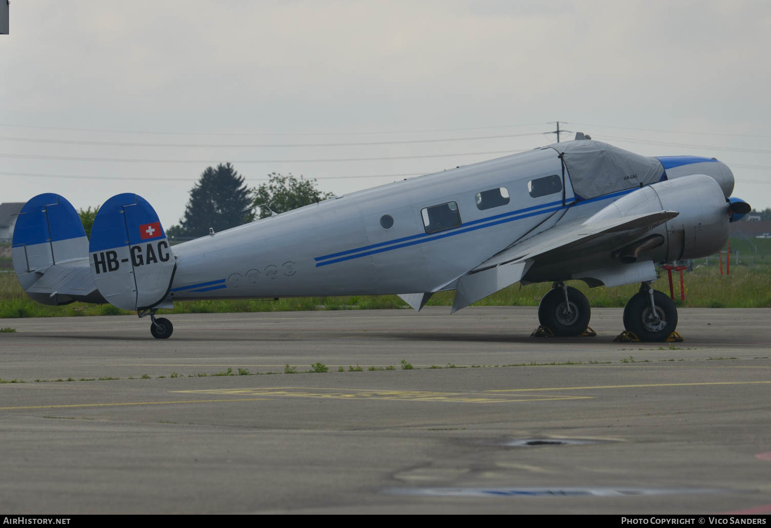 Aircraft Photo of HB-GAC | Beech C18S | AirHistory.net #626332