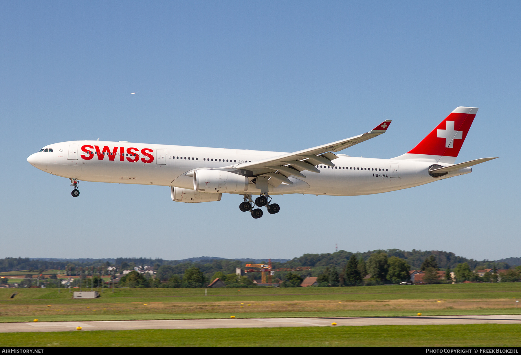 Aircraft Photo of HB-JHA | Airbus A330-343 | Swiss International Air Lines | AirHistory.net #626334
