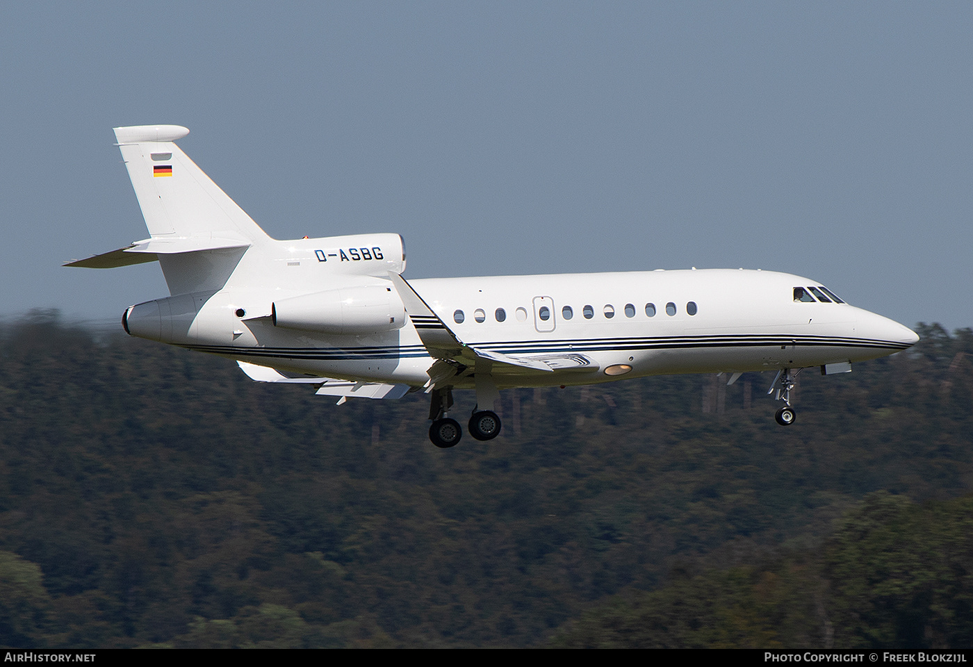 Aircraft Photo of D-ASBG | Dassault Falcon 900EX | AirHistory.net #626335