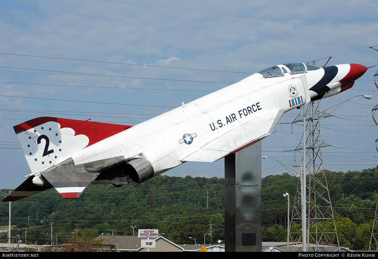 Aircraft Photo of 66-0319 | McDonnell Douglas NF-4E Phantom II | USA - Air Force | AirHistory.net #626351